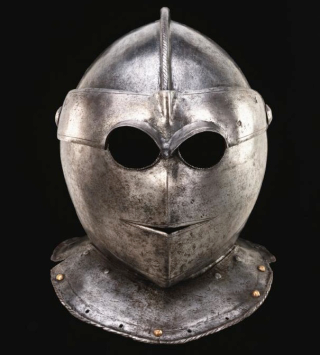 Illustration for article titled The Weirdest and Fiercest Helmets from the Age of Armored Combat